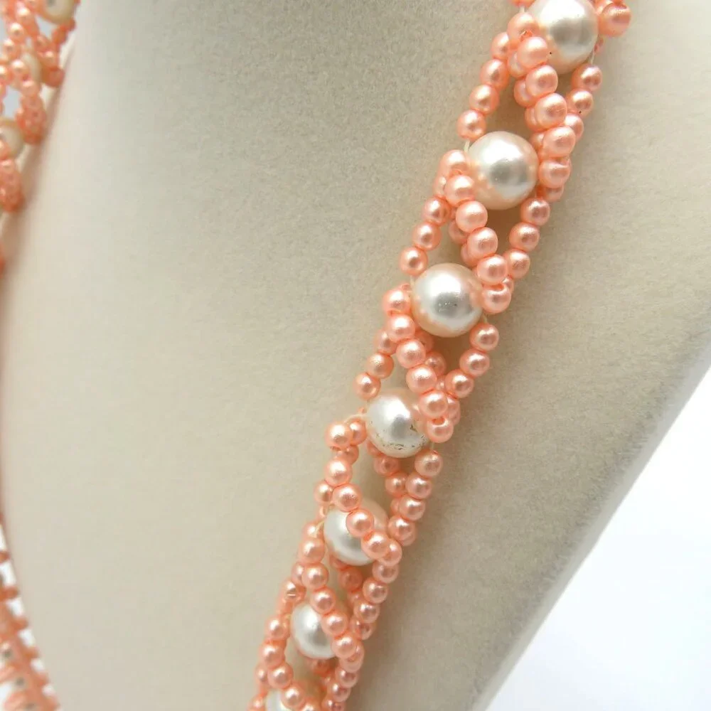 Vintage Bead Necklace 36